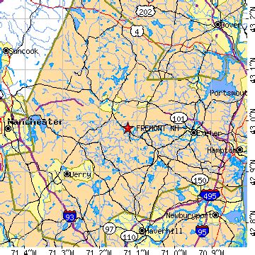 Fremont, New Hampshire (NH) ~ population data, races, housing & economy