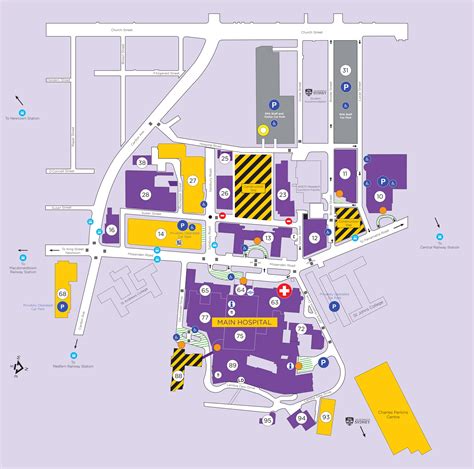 Hospital Map, Transport and Parking | Sydney Local Health District