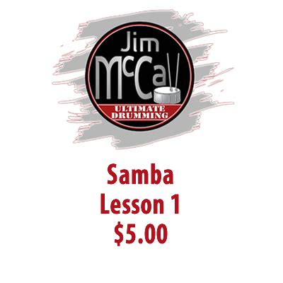 Samba – Drum Lesson 1 - Ultimate Drumming