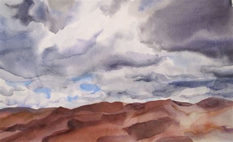 Sand Dunes Watercolor | Painting, Abstract artwork, Abstract