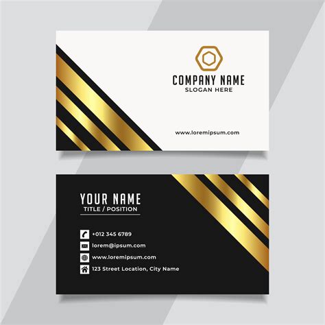 Name Card Template 2065935 Vector Art at Vecteezy