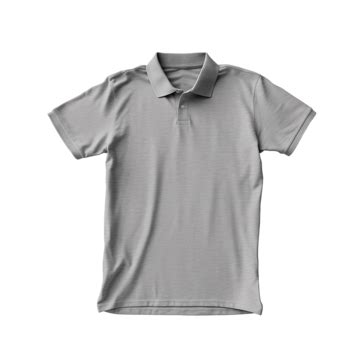 Grey Polo T Shirt Mockup, Polo, T, Shirt PNG Transparent Image and Clipart for Free Download