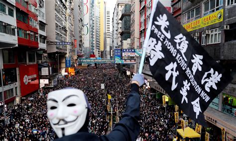 Thousands march as Hong Kong protests near half-year mark - World ...