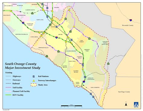 Orange County Map - Orange County California • mappery