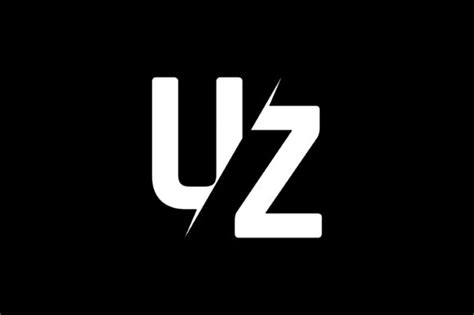 Monogram UZ Logo Design Graphic by Greenlines Studios · Creative Fabrica