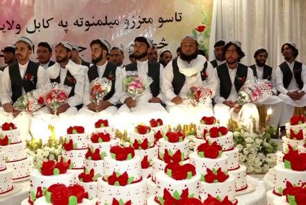 Group Wedding With 50 Couples Held in Kabul | TOLOnews