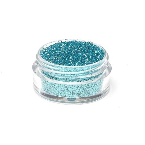 Aqua/Light Blue Ultra Fine Glitter 0.008 - Fancy Crafts