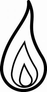 Fire Flame Coloring Pages Printable Sketch Page sketch template