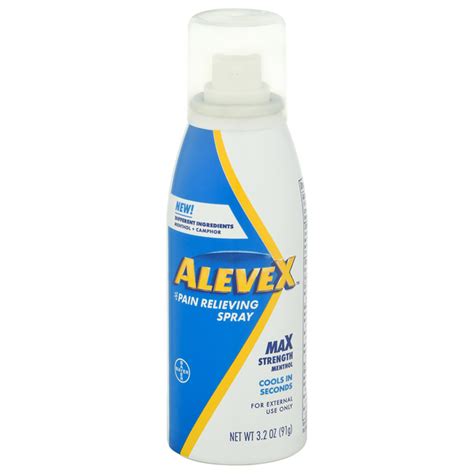 Save on AleveX Pain Relieving Spray Max Strength Order Online Delivery | Giant