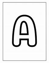 Alphabet Letters Coloring Pages sketch template