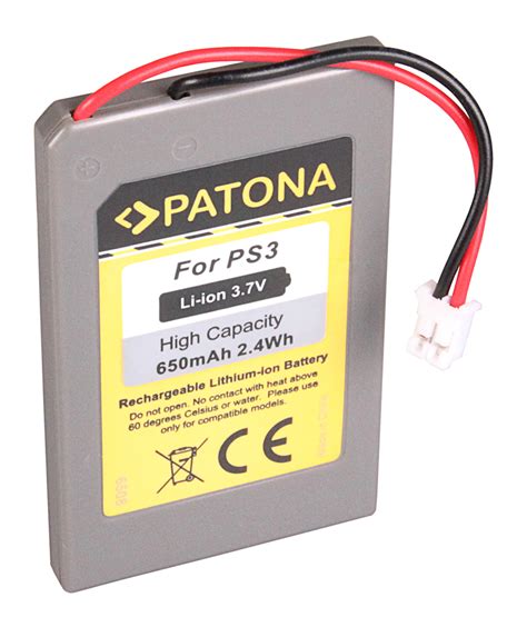 PATONA Battery f. Sony Playstation 3 PS3 Playstation 3 CECHZC2E Sixaxis ...