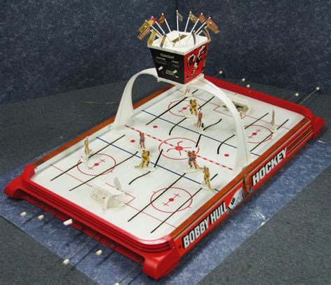 BOBBY HULL Hockey Gold Cup Series Vintage Table Top Hockey Game - NHL Auctions