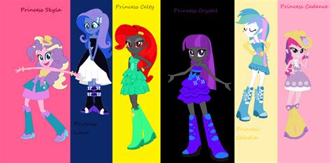 Mane Six Equestria Girls by Crystal23dragon on DeviantArt