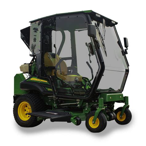 Expanded Premium Air-Conditioned Cab line with John Deere Z994R, Zero Turn Mower - Curtis Industries