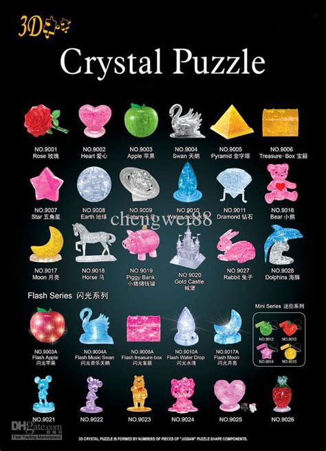 3d Scanner Image: 3d Crystal Puzzles