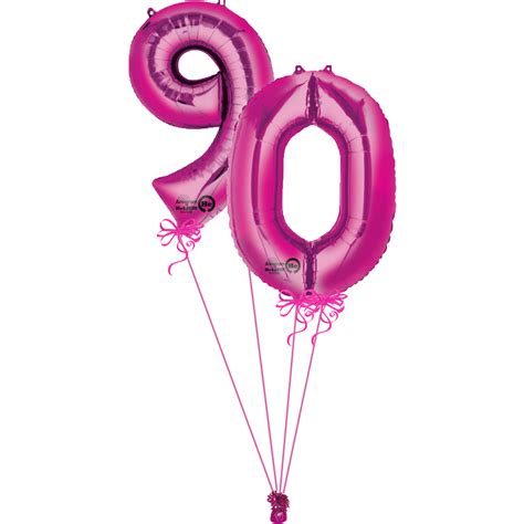 Pink Giant Numbers 90 | Magic Balloons