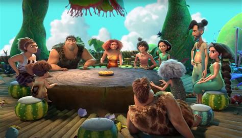 The Croods Family Tree From Left Eep Crood Voice Ally - vrogue.co