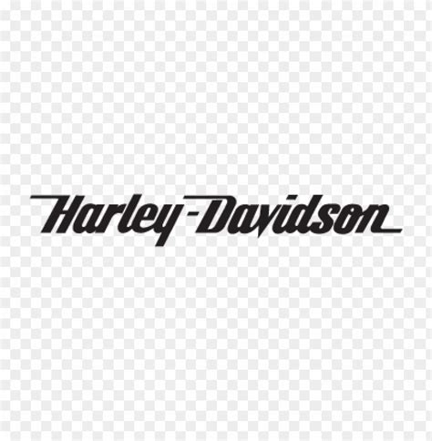 Harley-davidson Logo Vector Text Only - 468943 | TOPpng