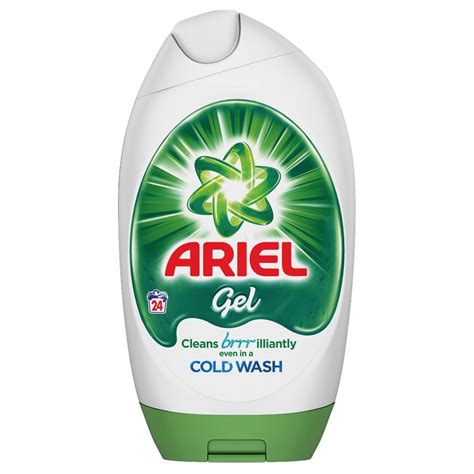 Ariel Washing Gel Detergent Original 24 Washes 888ml - Branded ...