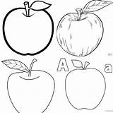 20 Free Apple Coloring Pages For Kids And Adults sketch template