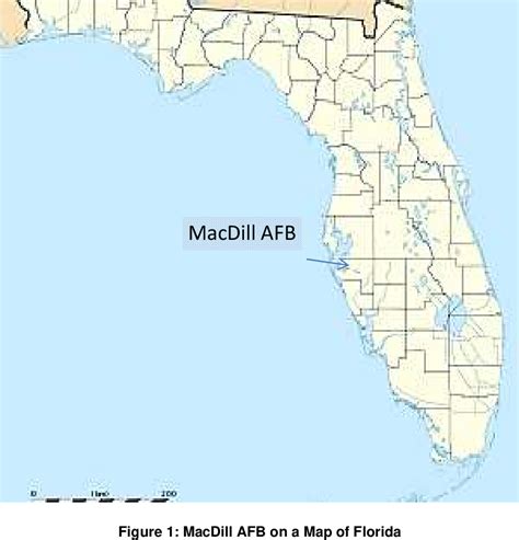 MacDill Air Force Base Map