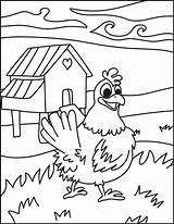 Farm Animals Coloring sketch template