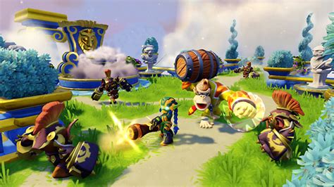 Skylanders SuperChargers first level gameplay