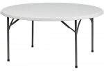 White 30 Round x 42 Inch Tall Stretch Fitted Spandex Highboy Cocktail Table Cover