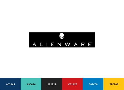 Alienware Brand Color Codes » BrandColorCode.com