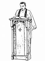 Priest Vestment Coloring Page  Free Printable Pages For Kids sketch template