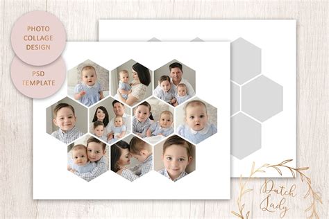 8.5 X 11 Photo Collage Template