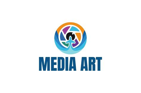 minimal creative camera media art logo design 27502638 Vector Art at ...