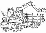 Timber Truck coloring Page  Free And Printable sketch template