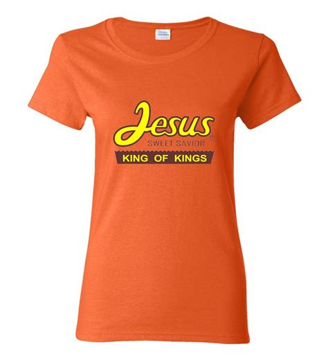 Womens Jesus Sweet Savior King Of Kings Funny Christian T-Shirt | Old ...