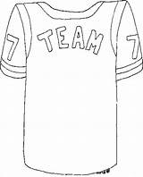 Blank Baseball Jersey Coloring Pages sketch template