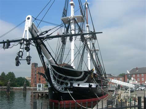 U.S.S. Constitution, Charlestown Navy Yard, Constitution Museum, and the U.S.S. Cassin Young ...