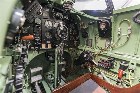 Spitfire Mk.IX BR601 cockpit | Biggin Hill Heritage Hanger 1… | Flickr