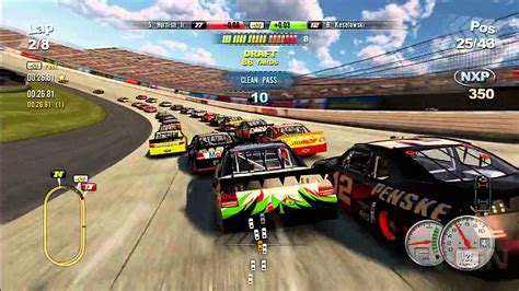 NASCAR: The Game 2011 - Pack Racing Gameplay - YouTube