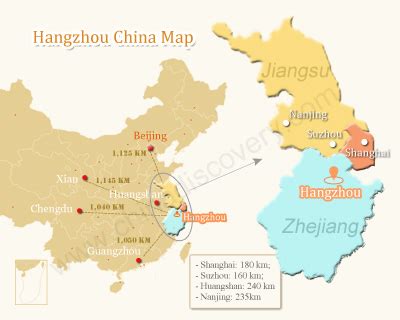 Hangzhou Zhejiang China Map - Beulah Sallyann