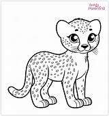 25 Cheetah Coloring Pages  Free Printable Sheets And Images For Kids sketch template