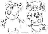 peppa pig coloring Sheets Printable Pages Print  sketch template