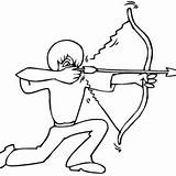 Archery Coloring Pages Printable For Free Download sketch template