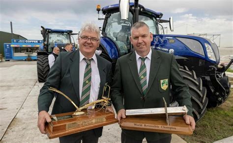 Irish ploughing team retains world champion titles - Agriland.ie