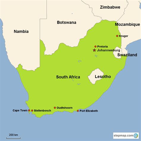 Capital Of South Africa - South Africa's Major Cities and International Airports ... / South ...