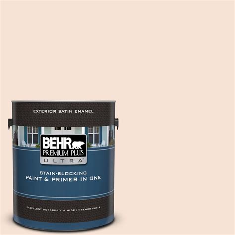 BEHR Premium Plus Ultra 1 gal. Home Decorators Collection #HDC-CT-12 Peach Rose Satin Enamel ...