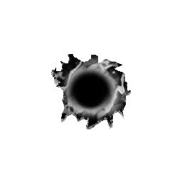 bullet shot hole PNG image transparent image download, size: 256x256px