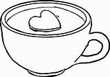 Coffee Cup Coloring Pages This coffee coloring Page Is For The Little  sketch template