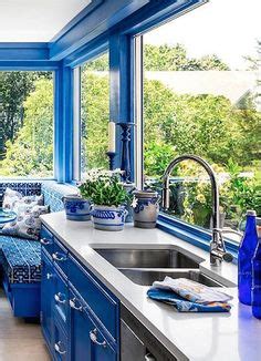 64 BLUE KITCHEN ideas in 2022 | blue kitchens, blue, cobalt glass