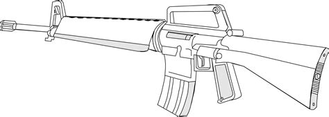 Clipart - M16