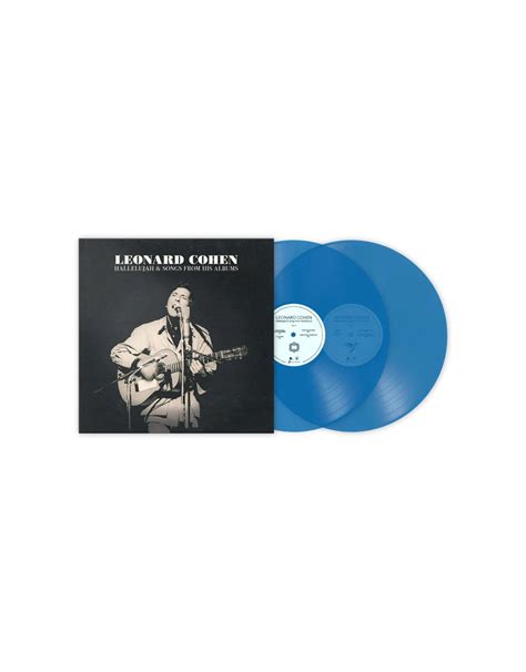 Leonard Cohen - Hallelujah & Songs From His Albums (Blue Vinyl) - Pop Music